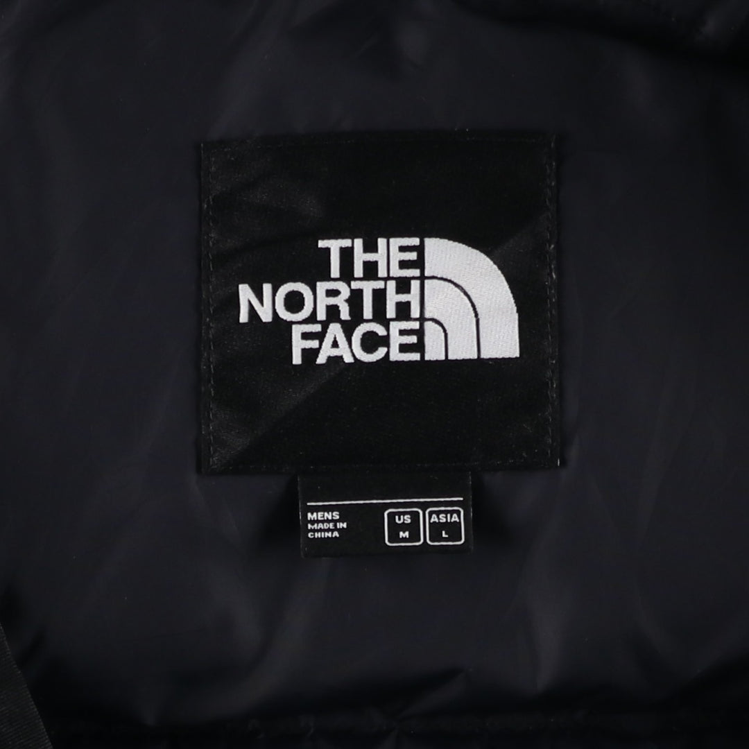 The North Face Nuptse Jacket, 700 fill power ripstop down jacket, men's size M Nylon black type Vintage Second Hand