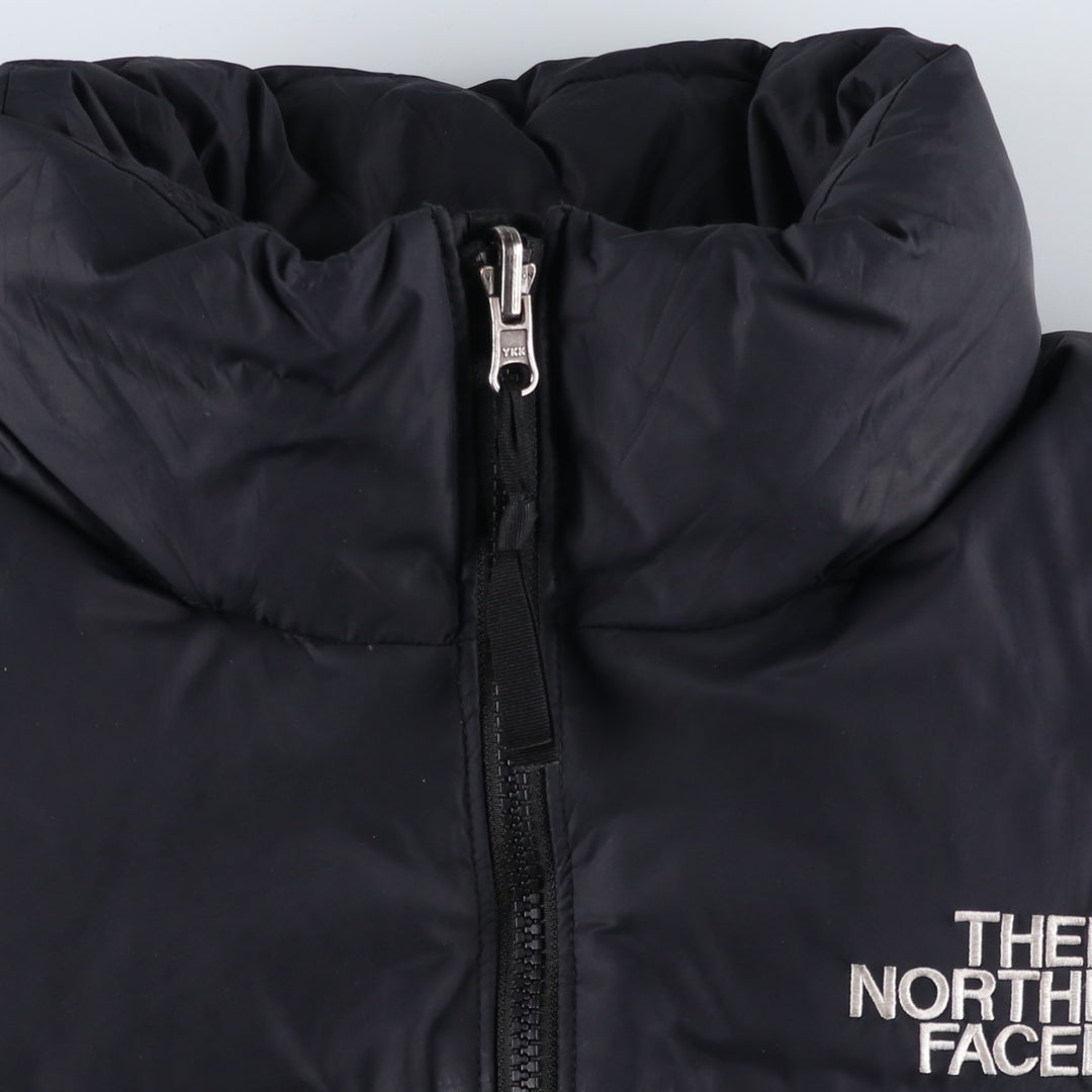 The North Face Nuptse Jacket, 700 fill power ripstop down jacket, men's size M Nylon black type Vintage Second Hand
