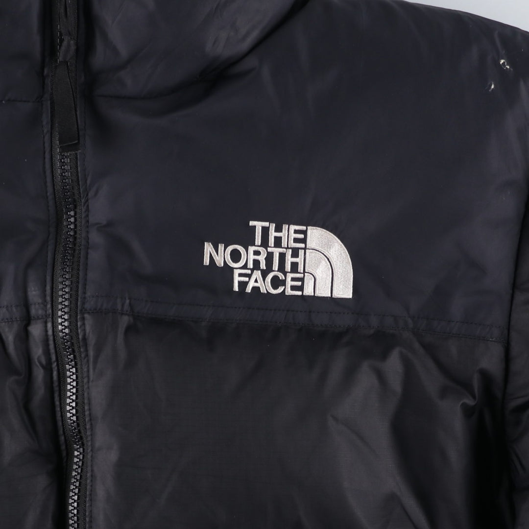 The North Face Nuptse Jacket, 700 fill power ripstop down jacket, men's size M Nylon black type Vintage Second Hand