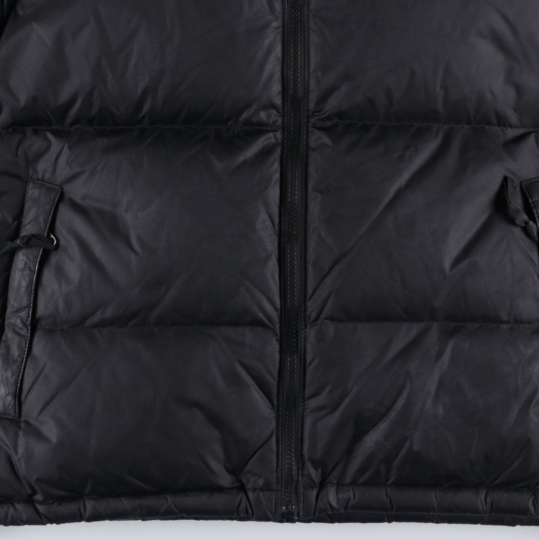 The North Face Nuptse Jacket, 700 fill power ripstop down jacket, men's size M Nylon black type Vintage Second Hand