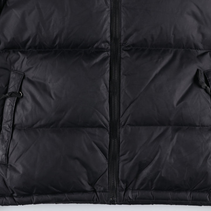 The North Face Nuptse Jacket, 700 fill power ripstop down jacket, men's size M Nylon black type Vintage Second Hand