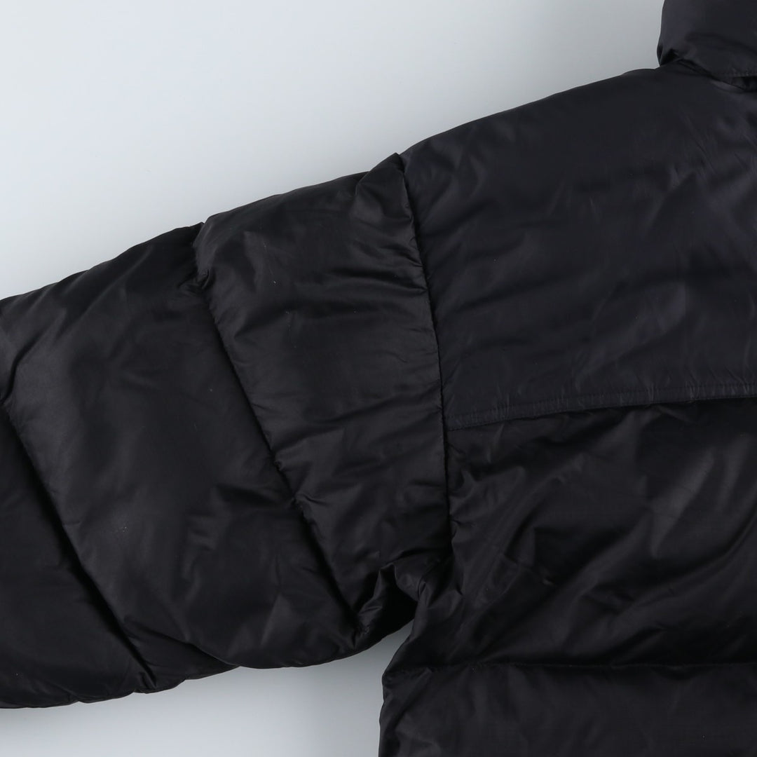 The North Face Nuptse Jacket, 700 fill power ripstop down jacket, men's size M Nylon black type Vintage Second Hand