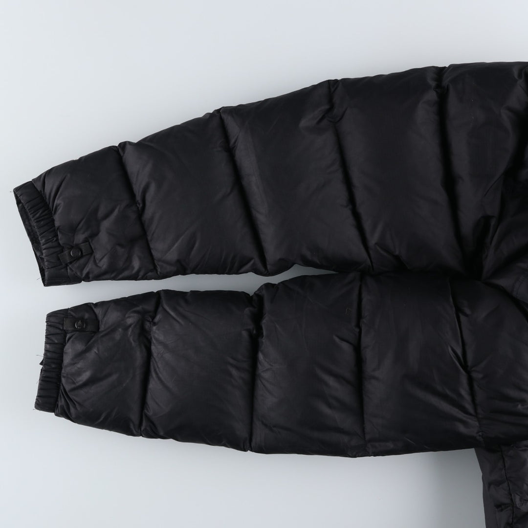 The North Face Nuptse Jacket, 700 fill power ripstop down jacket, men's size M Nylon black type Vintage Second Hand