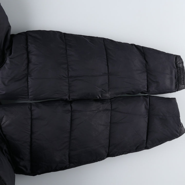 The North Face Nuptse Jacket, 700 fill power ripstop down jacket, men's size M Nylon black type Vintage Second Hand