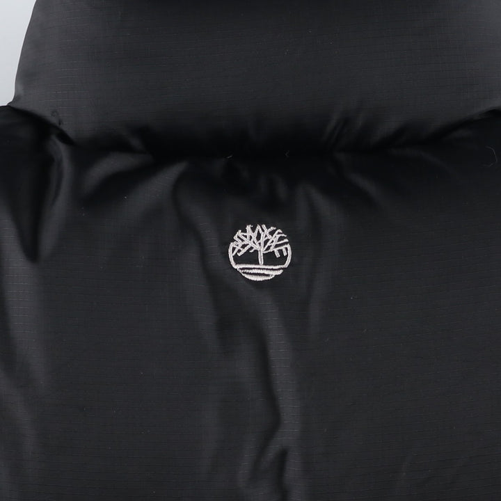 90s-00'S Vintage Timberland WEATHERGEAR Ripstop Goose Down Jacket, Men's Size L polyester black type Vintage Second Hand