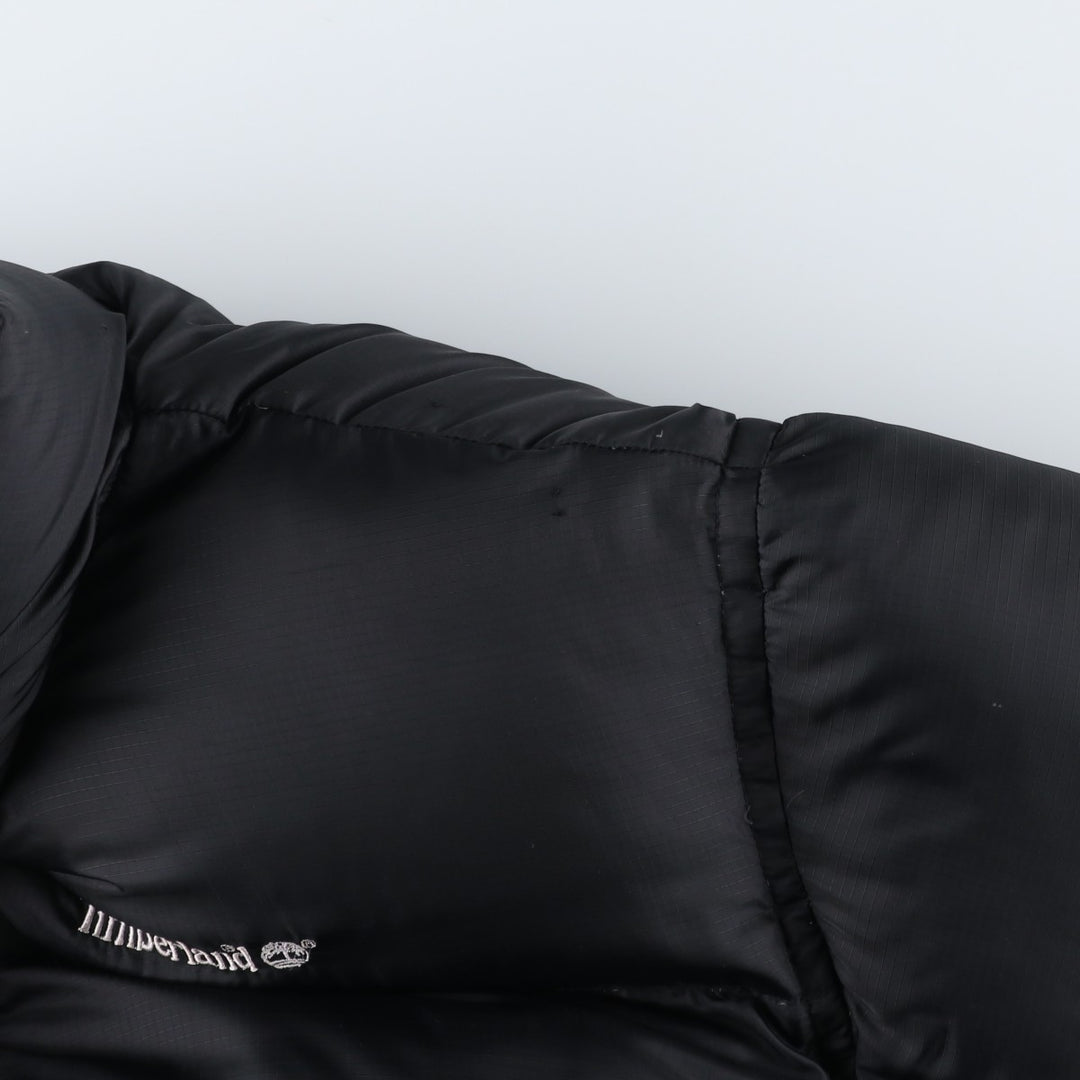 90s-00'S Vintage Timberland WEATHERGEAR Ripstop Goose Down Jacket, Men's Size L polyester black type Vintage Second Hand