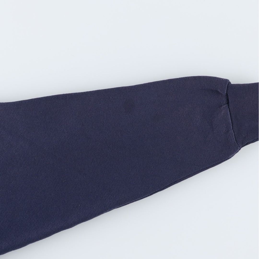 Vintage 90s-00'S TULTEX printed sweatshirt, women's size S cotton navy blue type Vintage Second Hand