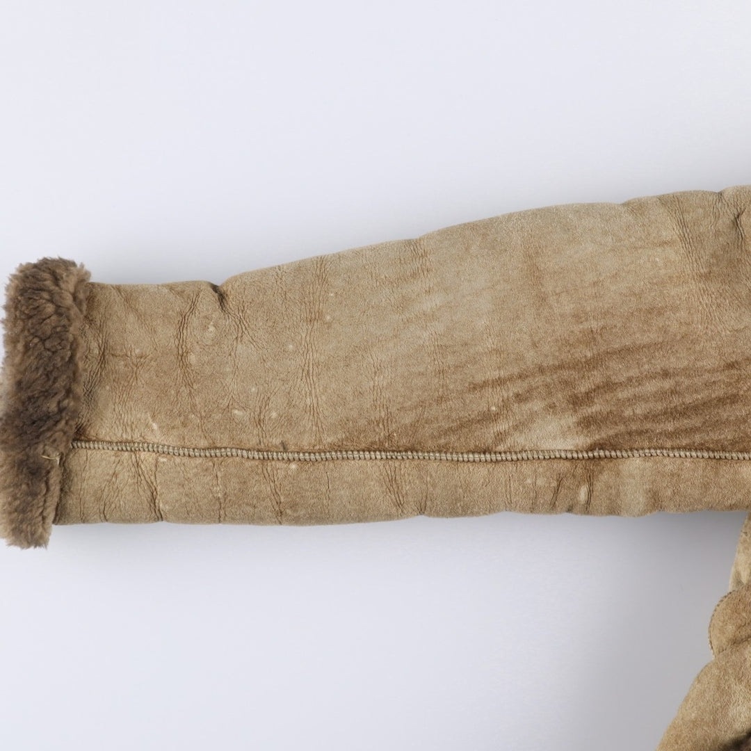 Knight Tailors Reversible Shearling Jacket, Women's, Size Small Mouton brown type Vintage Second Hand