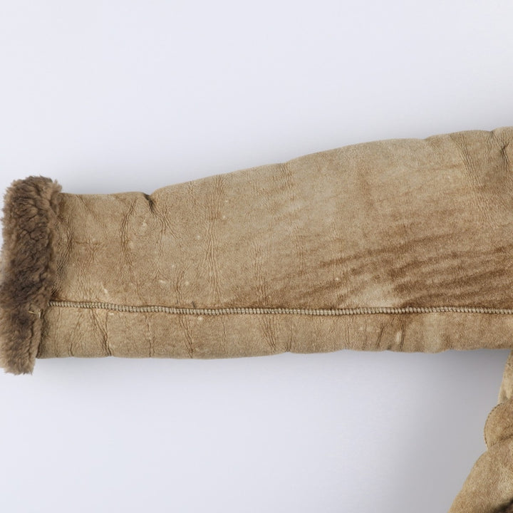 Knight Tailors Reversible Shearling Jacket, Women's, Size Small Mouton brown type Vintage Second Hand