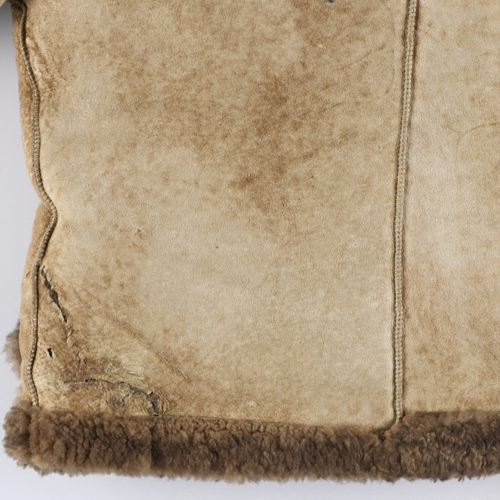 Knight Tailors Reversible Shearling Jacket, Women's, Size Small Mouton brown type Vintage Second Hand