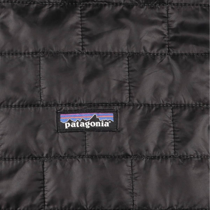 Patagonia Nano Puff Jacket 84212SP18, Men's XL polyester black type Vintage Second Hand