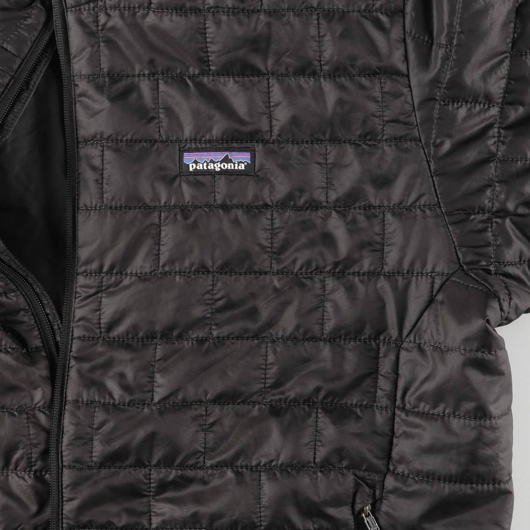 Patagonia Nano Puff Jacket 84212SP18, Men's XL polyester black type Vintage Second Hand