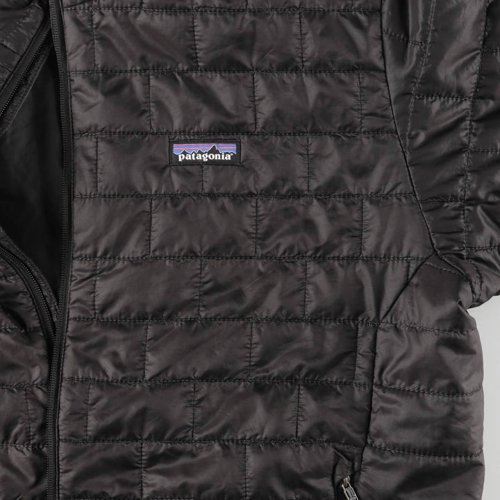 Patagonia Nano Puff Jacket 84212SP18, Men's XL polyester black type Vintage Second Hand
