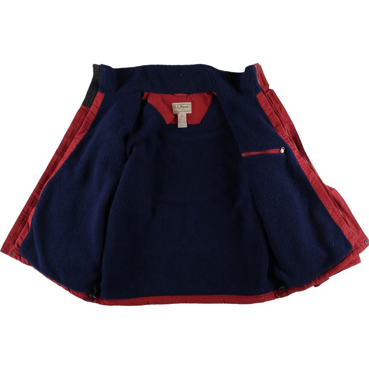 90s-00'S LL Bean Gore-Tex Padded Mountain Jacket, Shell Jacket, Puffer Jacket, Men's XL Nylon red type Vintage Second Hand