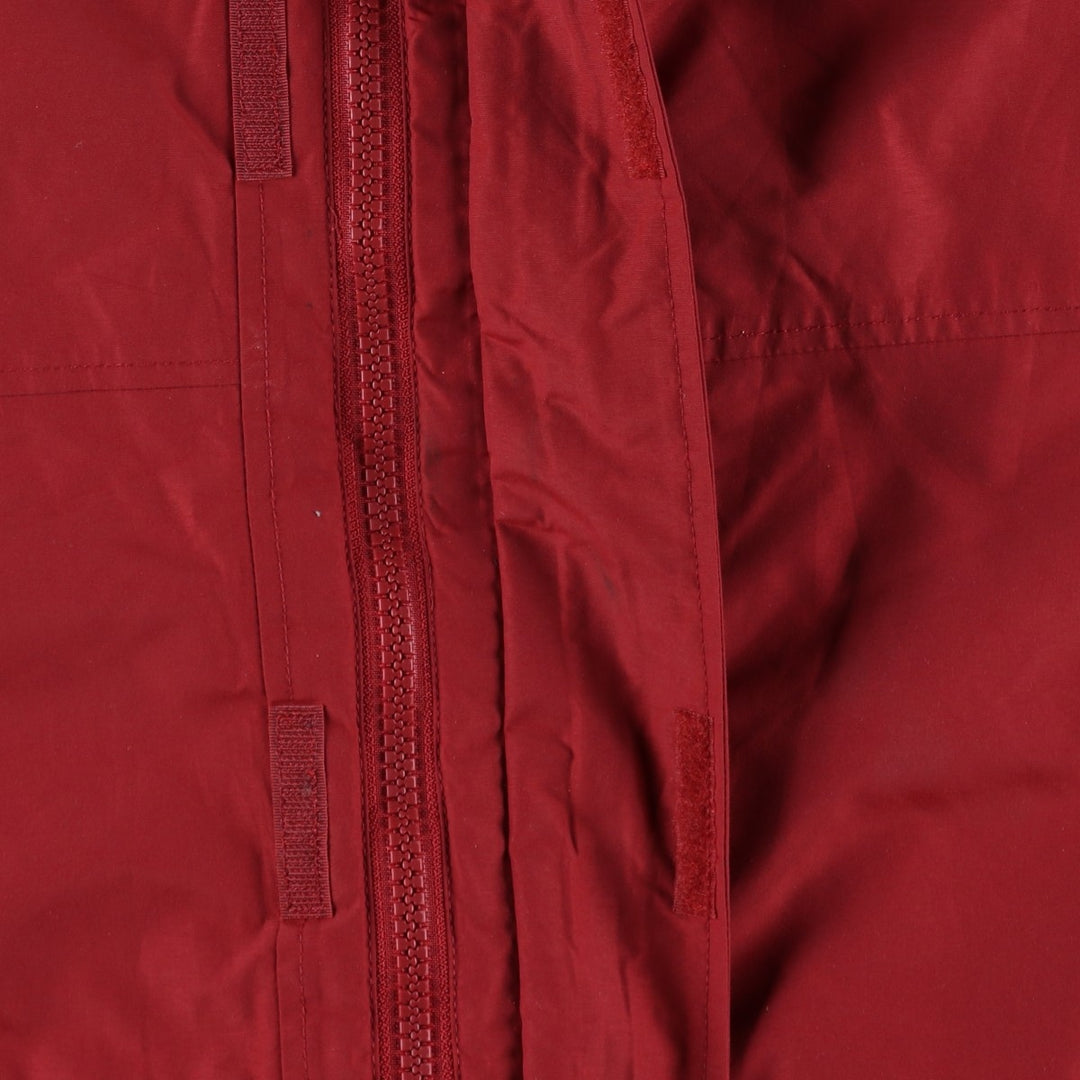 90s-00'S LL Bean Gore-Tex Padded Mountain Jacket, Shell Jacket, Puffer Jacket, Men's XL Nylon red type Vintage Second Hand