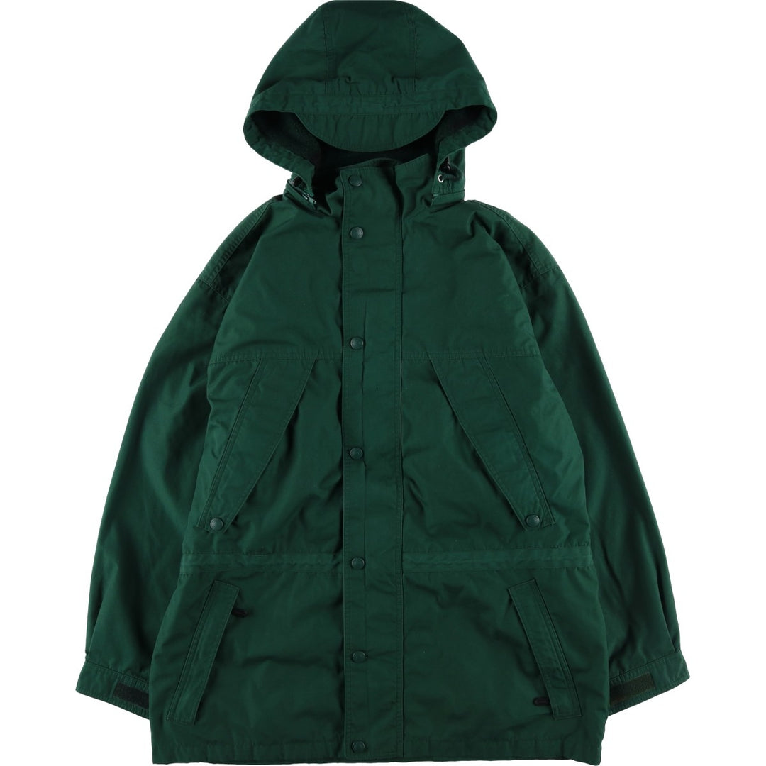 90s-00'S Eddie Bauer Mountain Parka Shell Jacket, Men's Size L polyester green type Vintage Second Hand