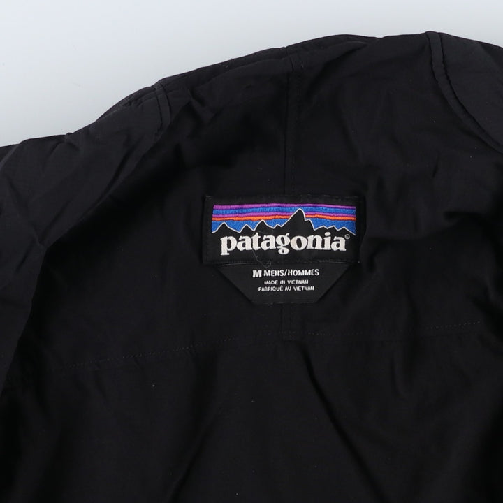 Patagonia Nano Air Jacket (84250SP16), Men's Medium-sized Padded Puffer Jacket Nylon black type Vintage Second Hand