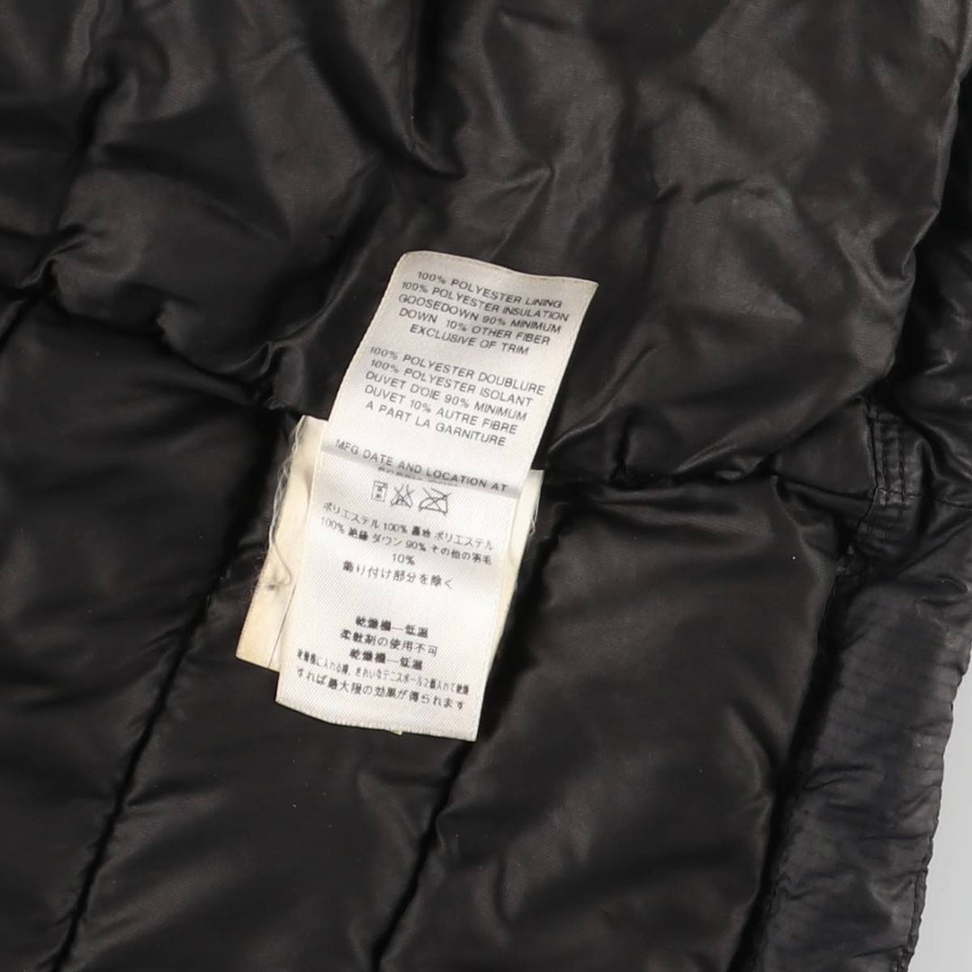 Patagonia 84674FA14 Goose Down Jacket, Men's Size Small polyester black type Vintage Second Hand