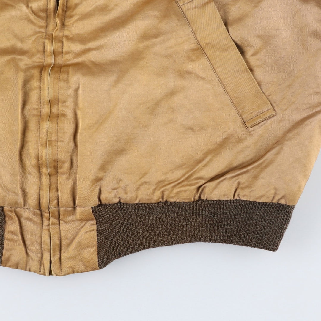 Town Topic Women's Vintage Padded Puffer Jacket, Size Small unclear beige type brown Vintage Second Hand