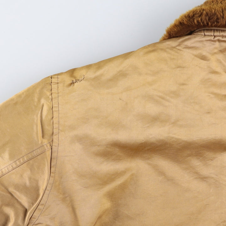 Town Topic Women's Vintage Padded Puffer Jacket, Size Small unclear beige type brown Vintage Second Hand