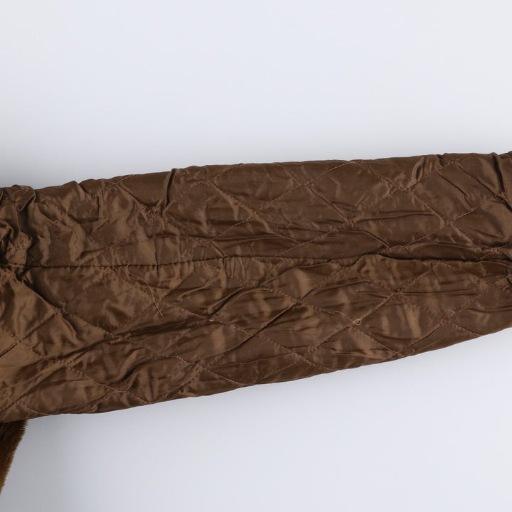 Wilsons Leather Hooded Suede Leather Jacket, Women's Size L Genuine suede leather brown type Vintage Second Hand