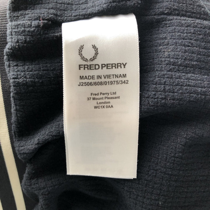 Fred Perry nylon parka, men's size XS Nylon black type Vintage Second Hand