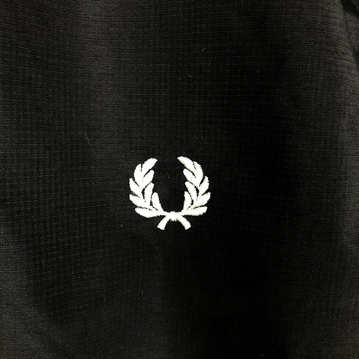Fred Perry nylon parka, men's size XS Nylon black type Vintage Second Hand