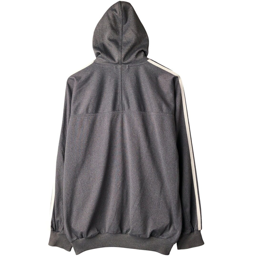 Vintage 90'S Adidas track jacket, size S, men's polyester gray type Vintage Second Hand