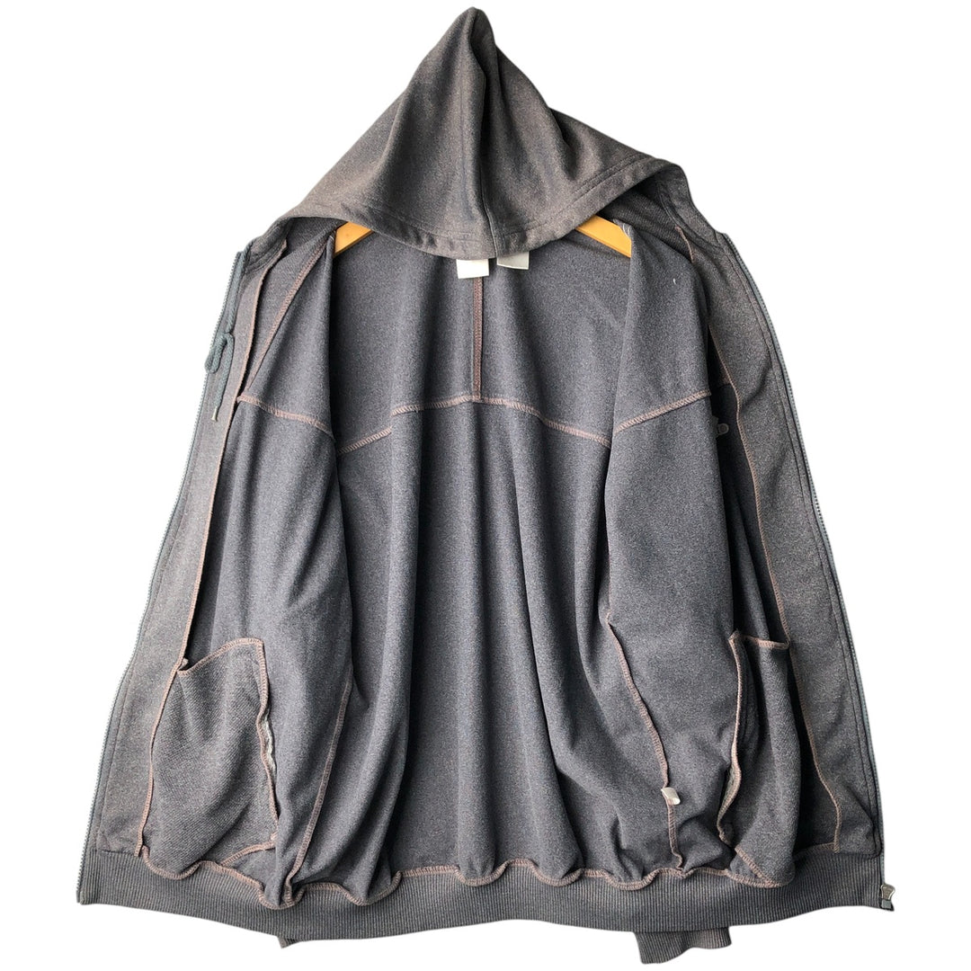 Vintage 90'S Adidas track jacket, size S, men's polyester gray type Vintage Second Hand