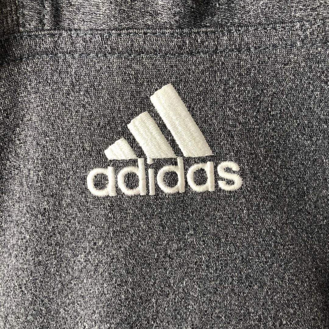 Vintage 90'S Adidas track jacket, size S, men's polyester gray type Vintage Second Hand