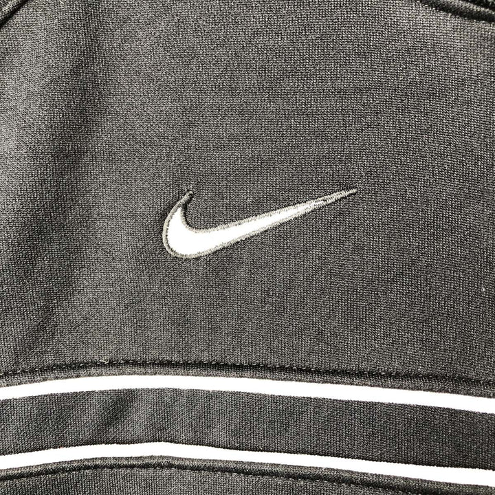 2000'S Nike Team Jersey Track Jacket, Men's Size Medium polyester black type Vintage Second Hand