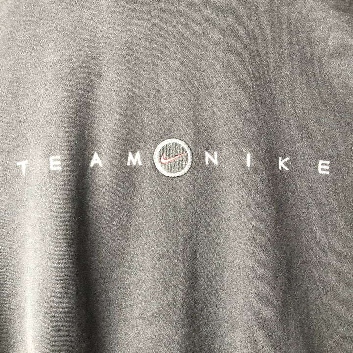 2000'S Nike Team Jersey Track Jacket, Men's Size Medium polyester black type Vintage Second Hand