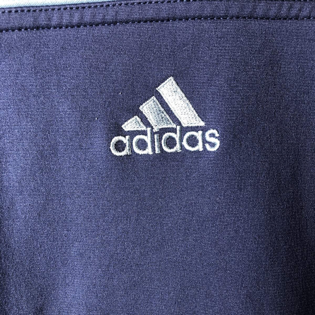 90'S Adidas Jersey Track Jacket Men's M Vintage polyester navy blue type Vintage Second Hand