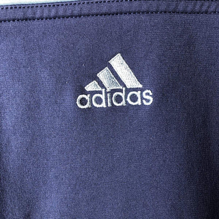 90'S Adidas Jersey Track Jacket Men's M Vintage polyester navy blue type Vintage Second Hand