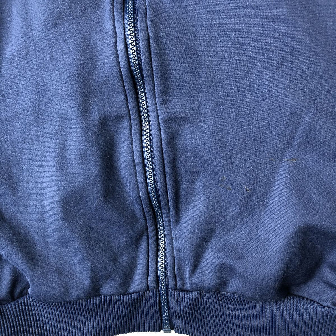 90'S Adidas Jersey Track Jacket Men's M Vintage polyester navy blue type Vintage Second Hand