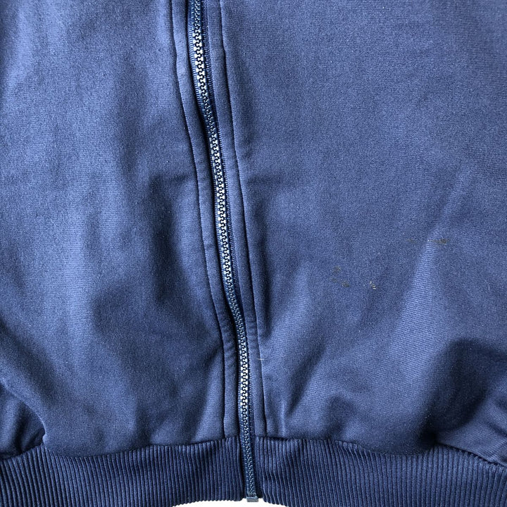 90'S Adidas Jersey Track Jacket Men's M Vintage polyester navy blue type Vintage Second Hand