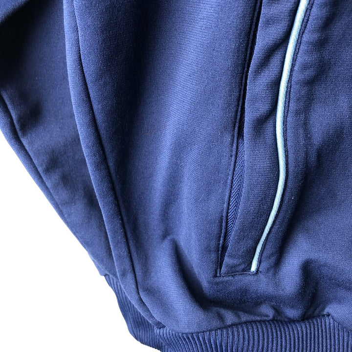 90'S Adidas Jersey Track Jacket Men's M Vintage polyester navy blue type Vintage Second Hand