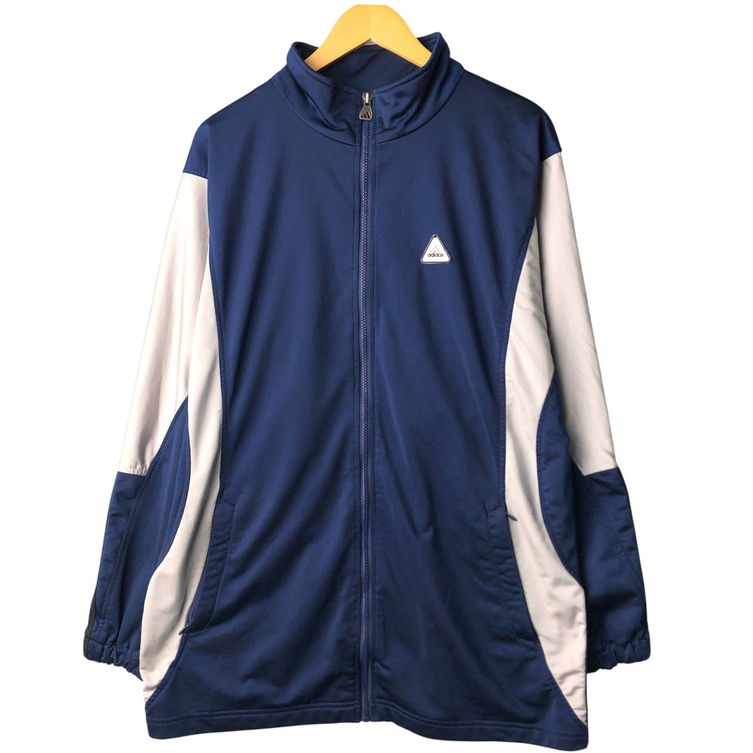 90'S Adidas Jersey Track Jacket Men's M Vintage unclear navy blue type Vintage Second Hand