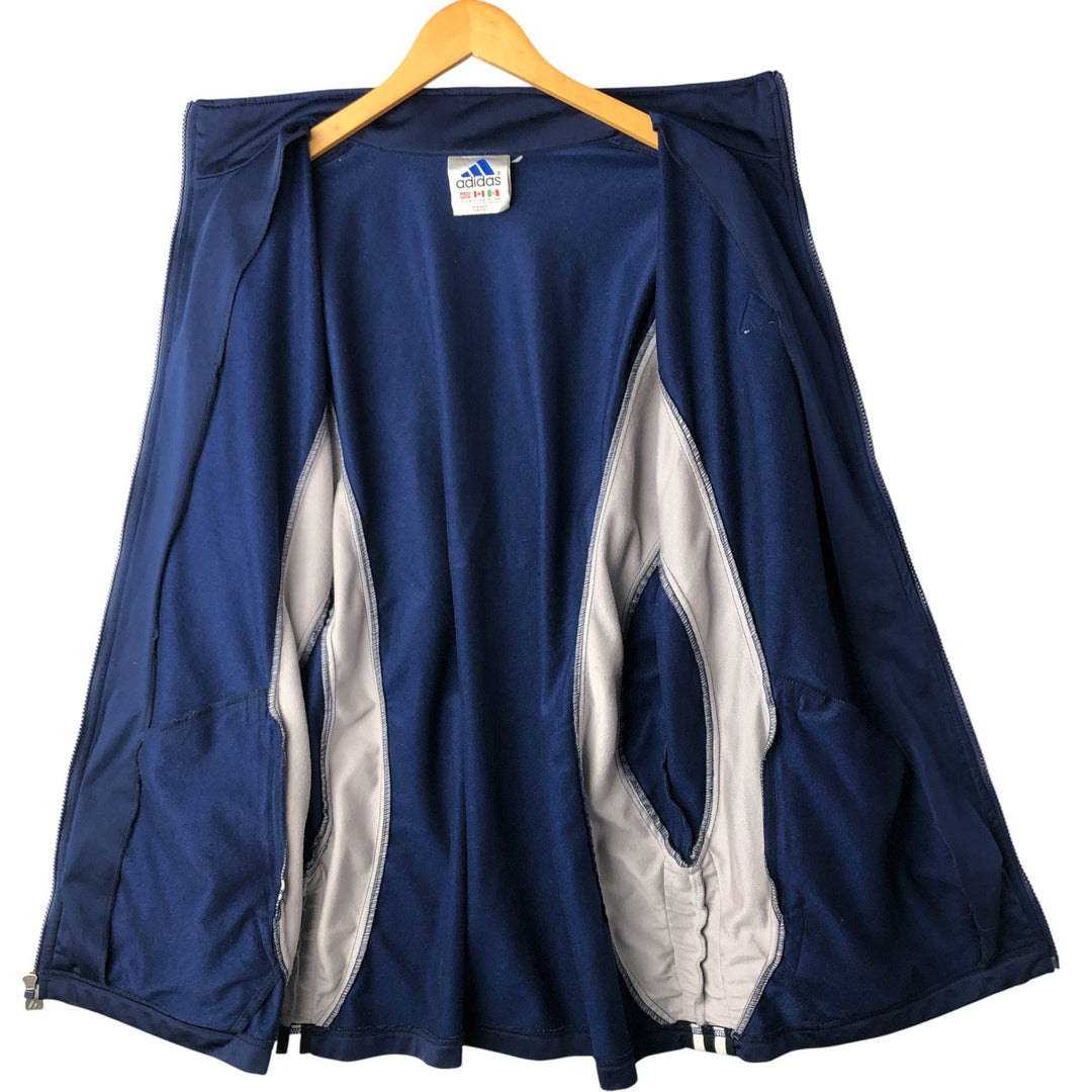 90'S Adidas Jersey Track Jacket Men's M Vintage unclear navy blue type Vintage Second Hand