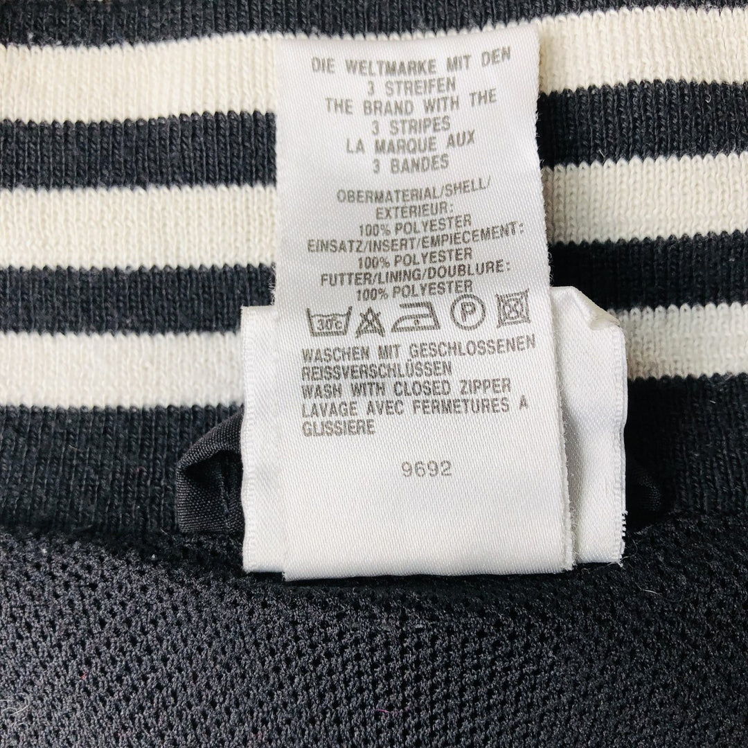 90'S Adidas Jersey Track Jacket Men's L Size Vintage polyester green type Vintage Second Hand