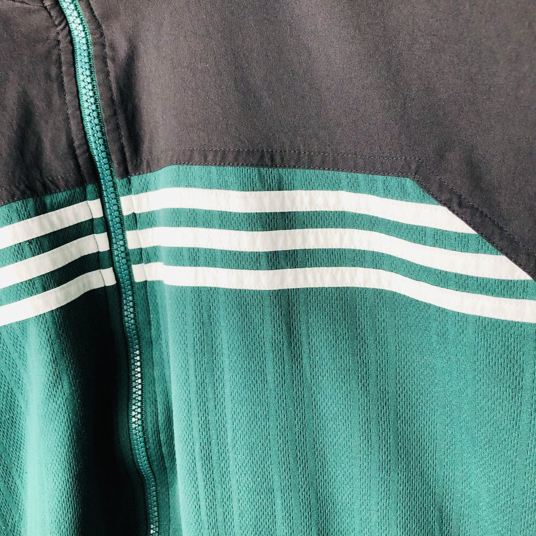 90'S Adidas Jersey Track Jacket Men's L Size Vintage polyester green type Vintage Second Hand