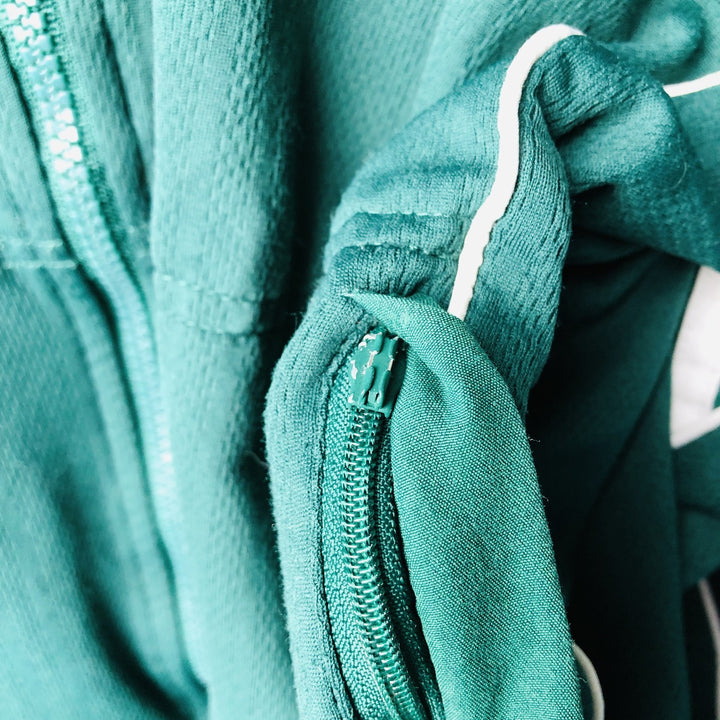 90'S Adidas Jersey Track Jacket Men's L Size Vintage polyester green type Vintage Second Hand