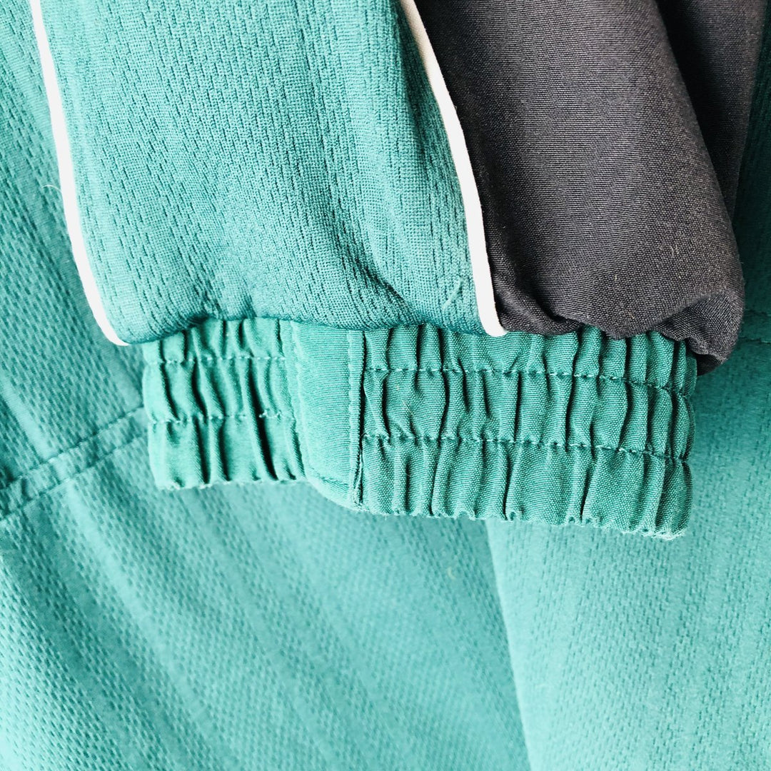 90'S Adidas Jersey Track Jacket Men's L Size Vintage polyester green type Vintage Second Hand