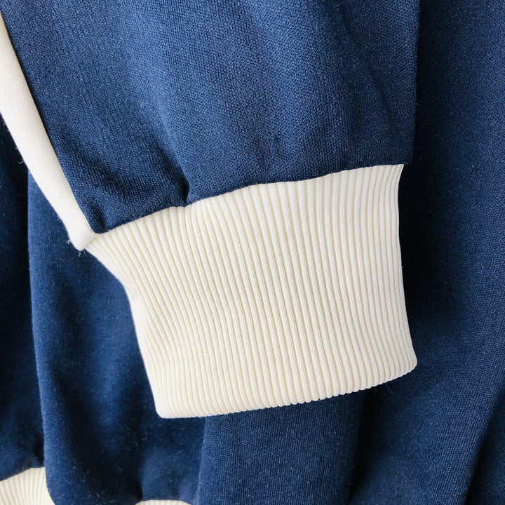 PUMA Jersey Track Jacket, Men's Size L polyester navy blue type Vintage Second Hand