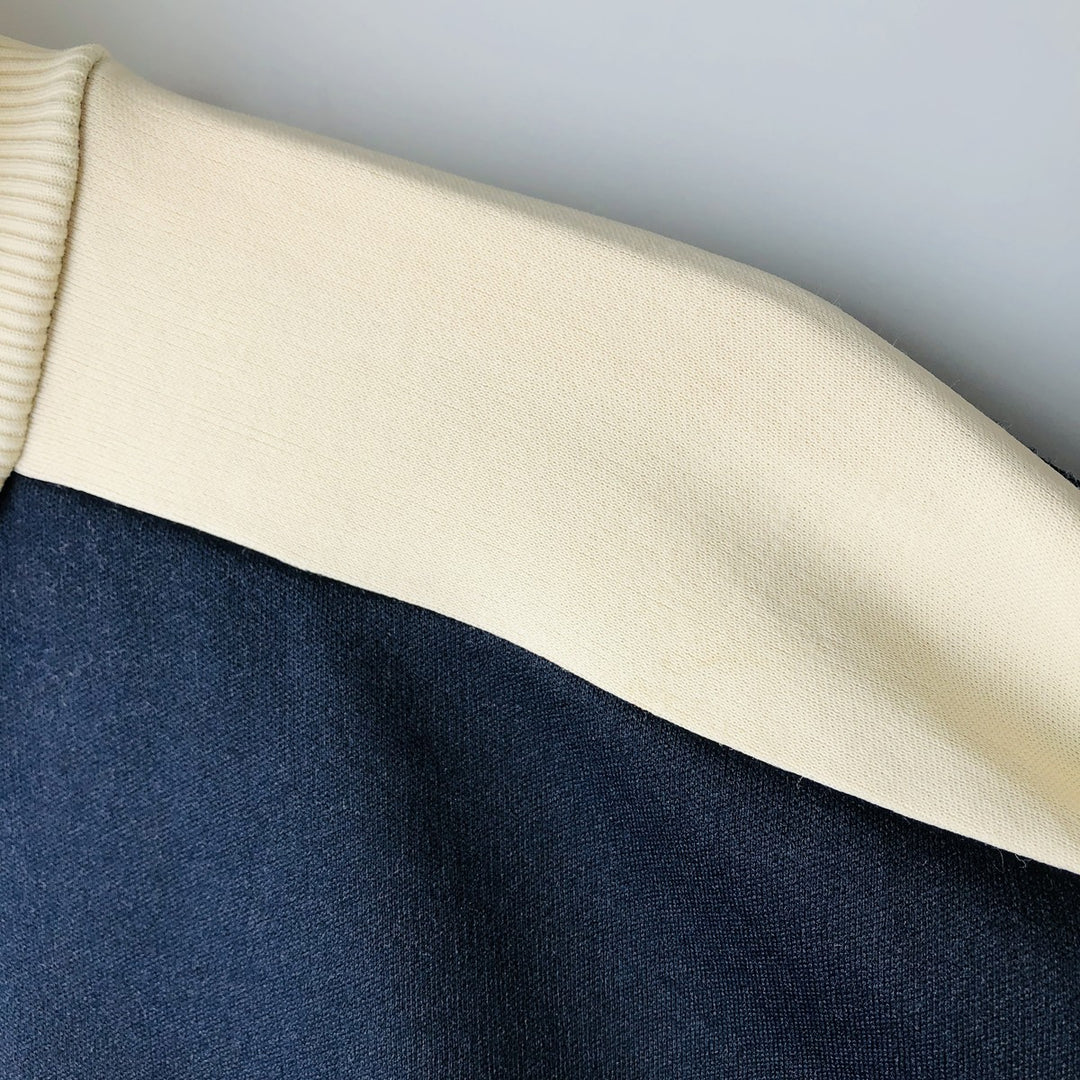 PUMA Jersey Track Jacket, Men's Size L polyester navy blue type Vintage Second Hand