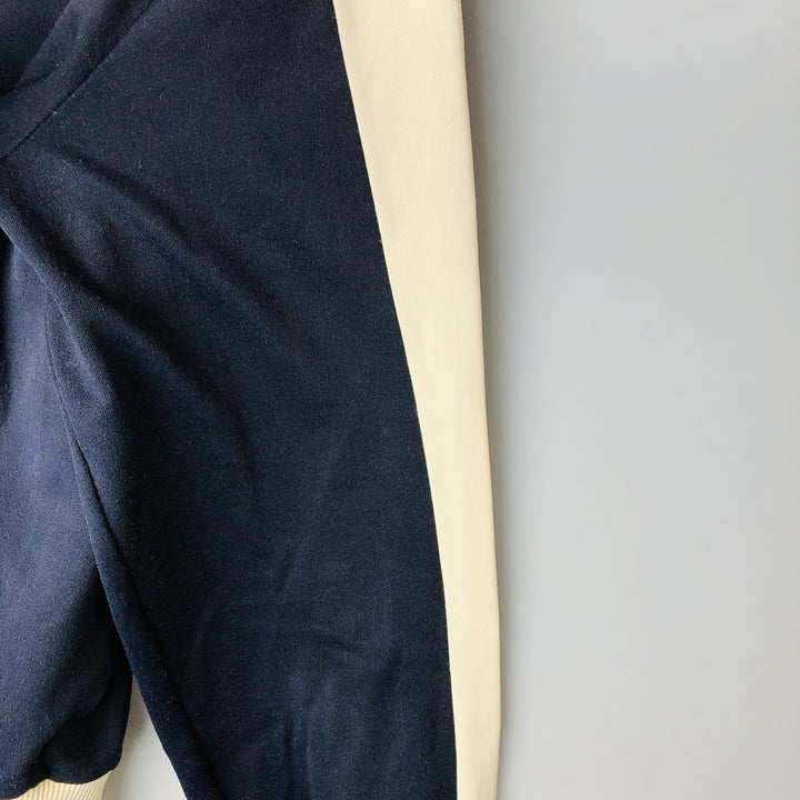 PUMA Jersey Track Jacket, Men's Size L polyester navy blue type Vintage Second Hand