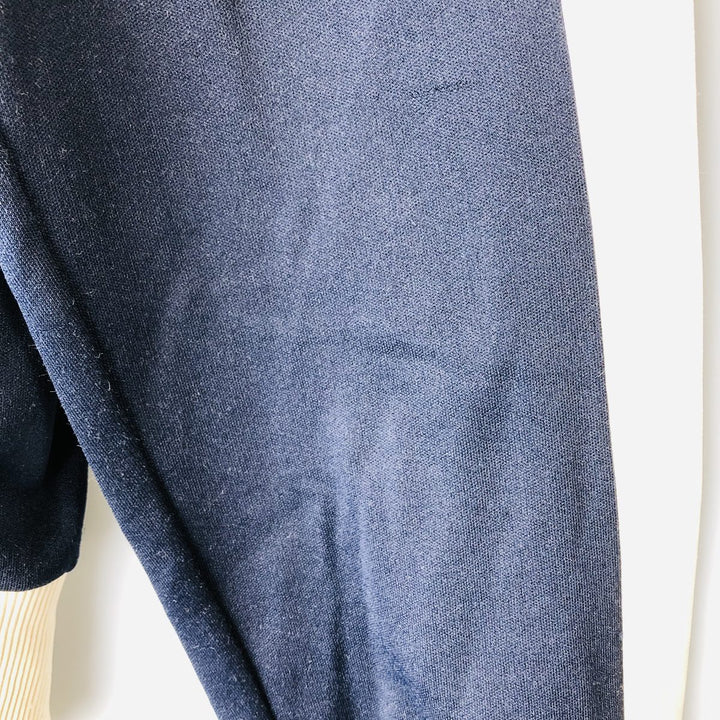 PUMA Jersey Track Jacket, Men's Size L polyester navy blue type Vintage Second Hand