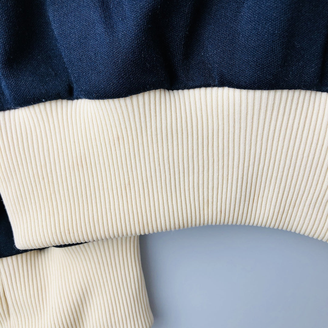 PUMA Jersey Track Jacket, Men's Size L polyester navy blue type Vintage Second Hand