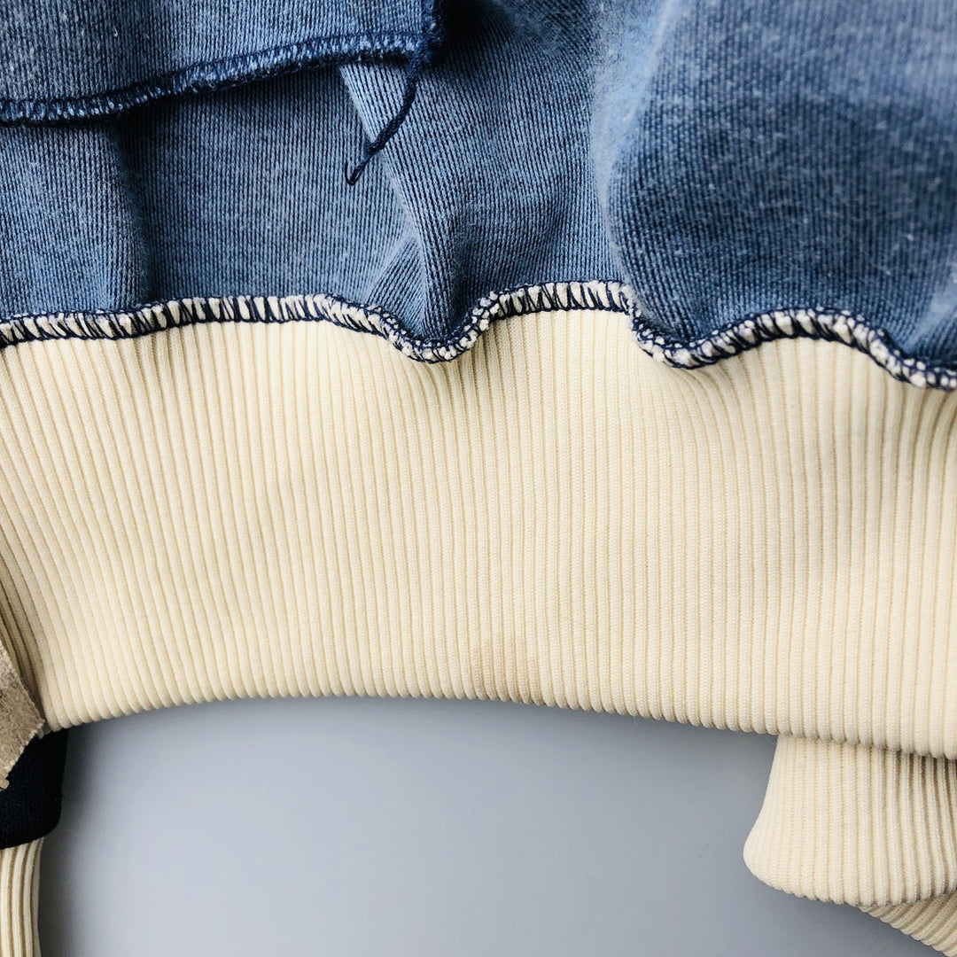 PUMA Jersey Track Jacket, Men's Size L polyester navy blue type Vintage Second Hand