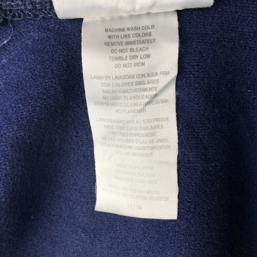 Vintage 90'S adidas Trefoil logo track jacket, men's size XL polyester navy blue type Vintage Second Hand